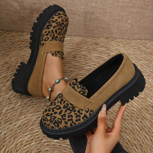 Ottilie Women's Platform Loafers - styled view