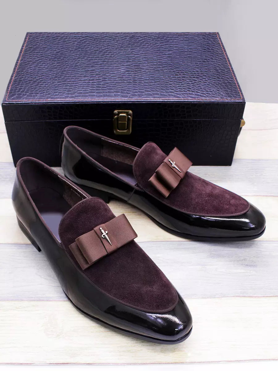 Isaac Men's Suede Loafers - styled view
