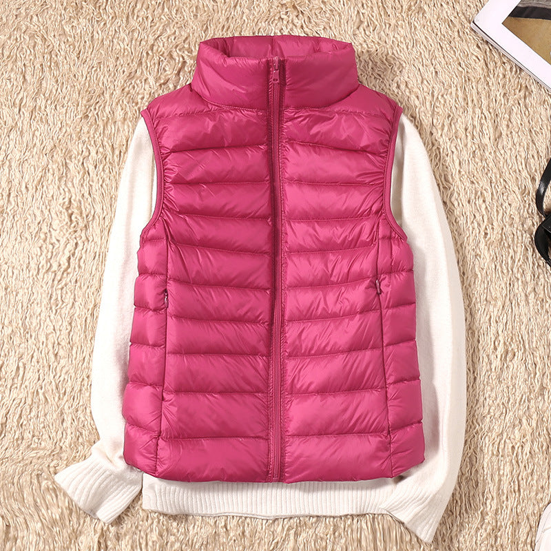 Odette Women's Quilted Puffer Jacket - styled view