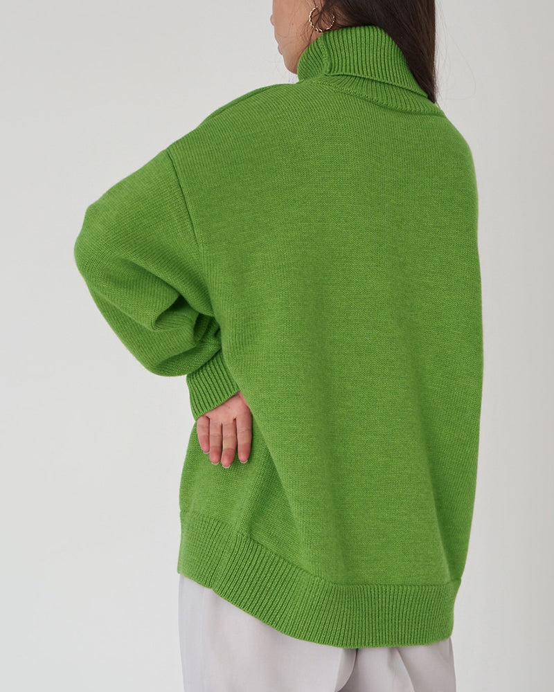 Xanthe Women's Oversized Sweater - styled view