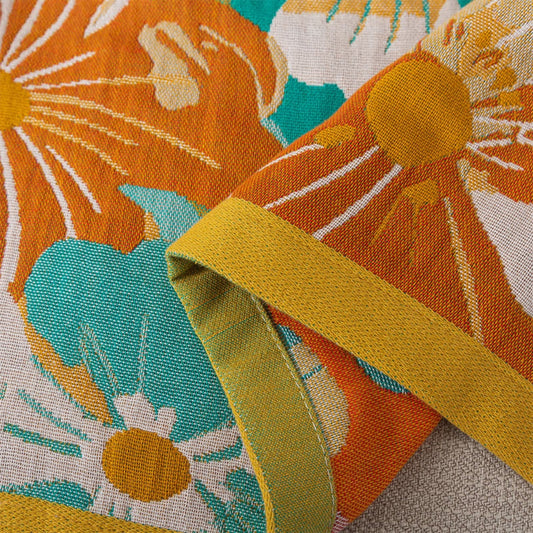 Cotton Gauze Bath Towel | Tropical Floral