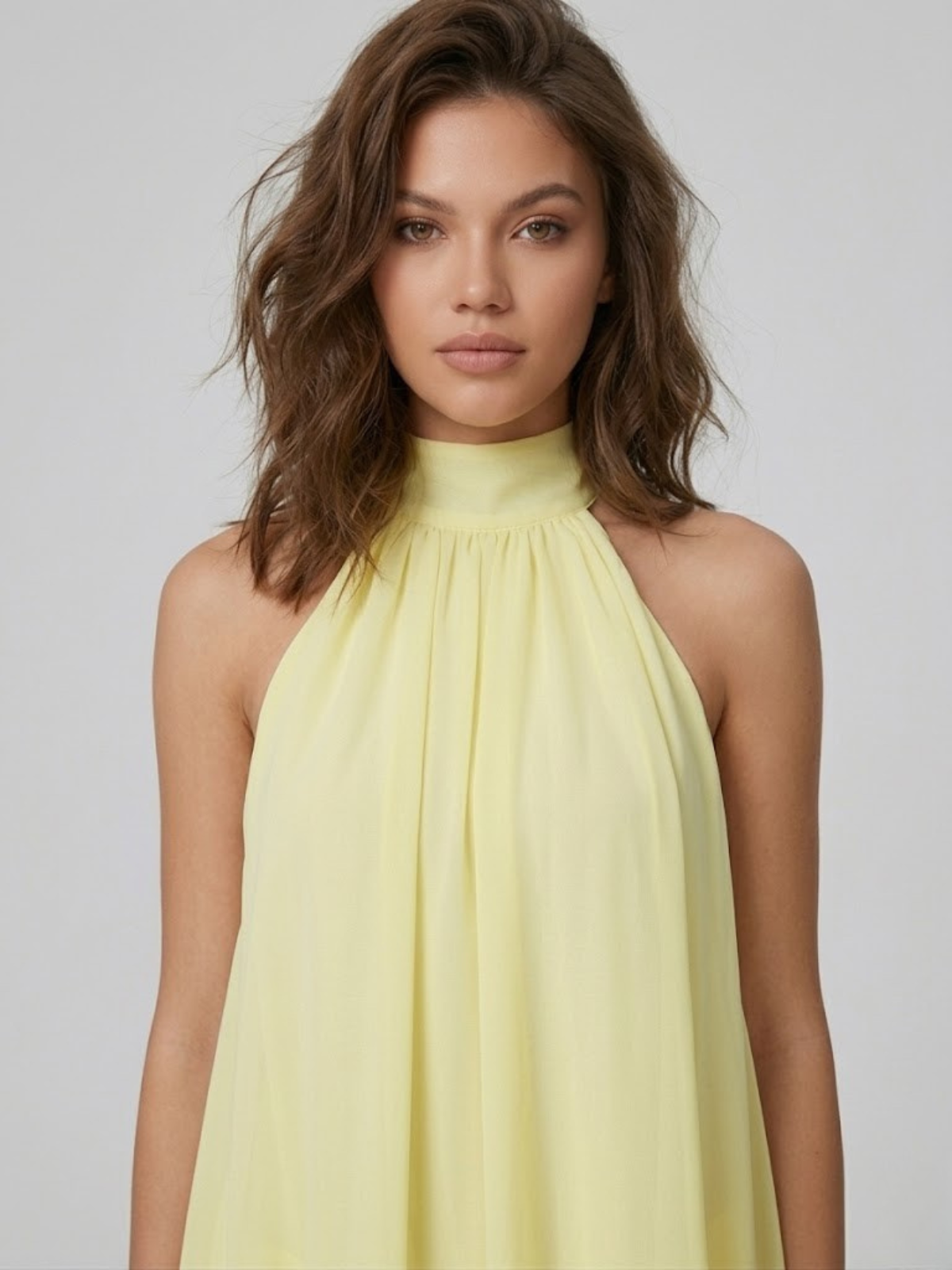 Dahlia Women's Ruffled Mini Dress - styled view