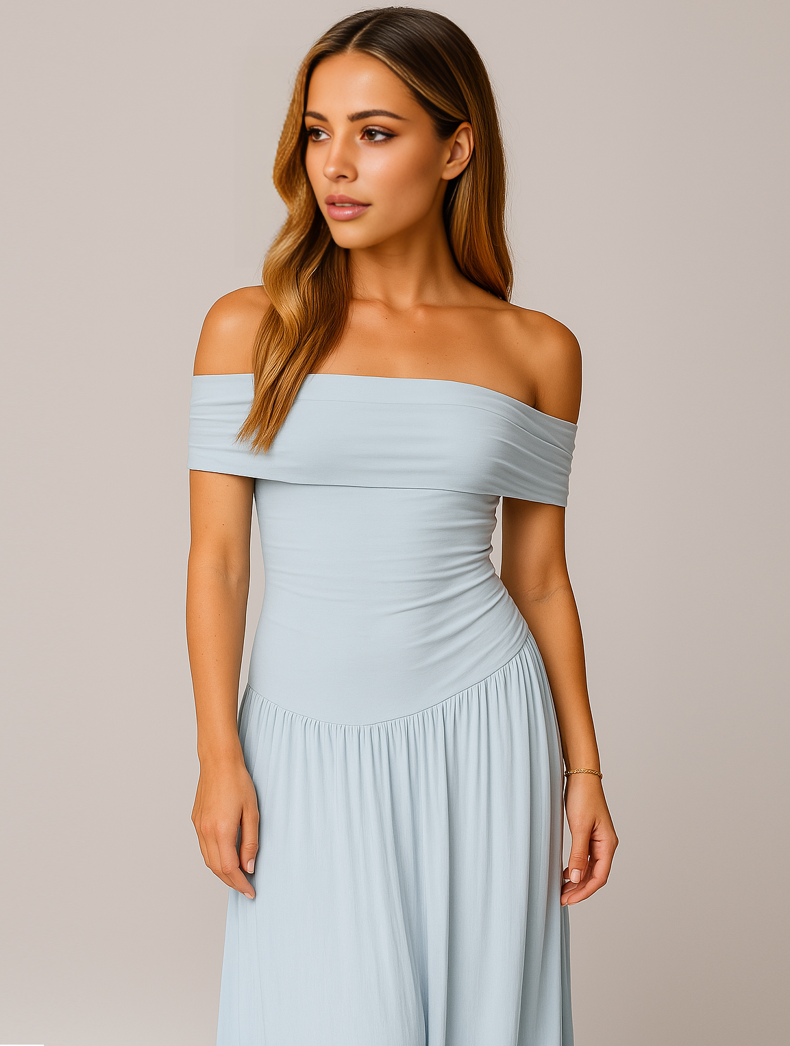 Mabel Women's Maxi Dress - close-up detail