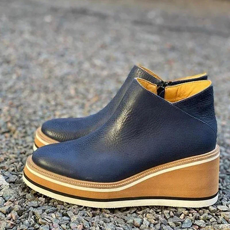 Nell Women's Ankle Boots - styled view