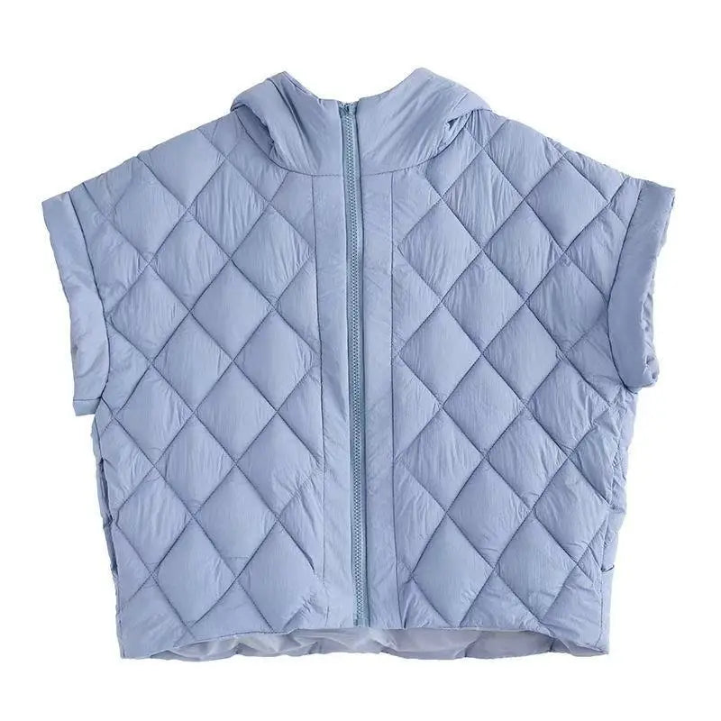 Mabel Women's Quilted Vest - styled view