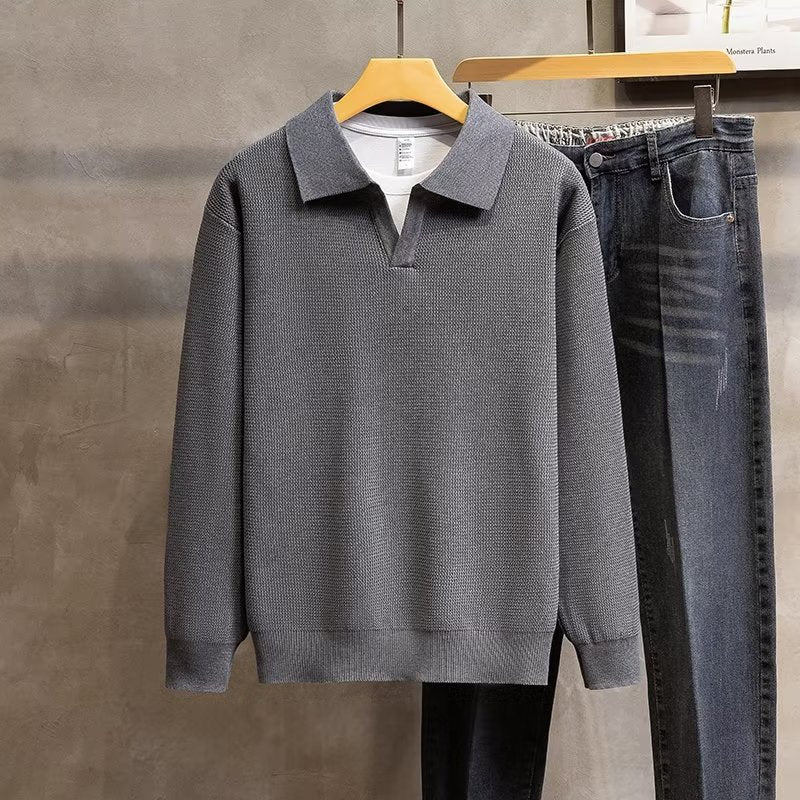 Gideon Men's Sweater - styled view