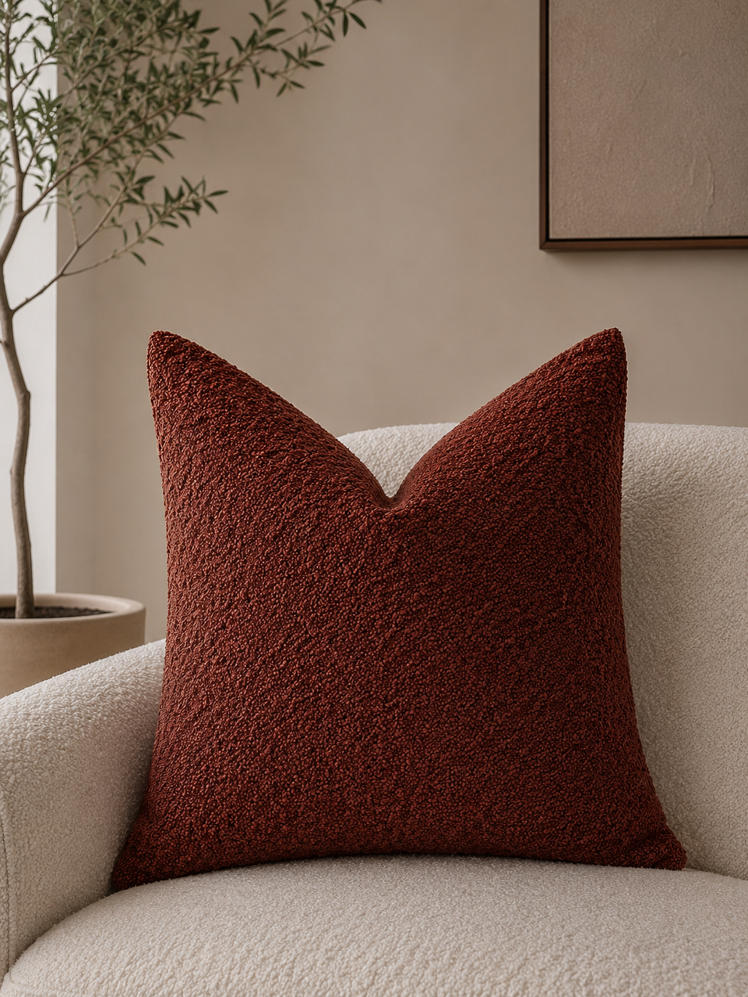 Calen Collection | Pillow Cover with Soft Texture | Versatile Cushion for Everyday Comfort 10