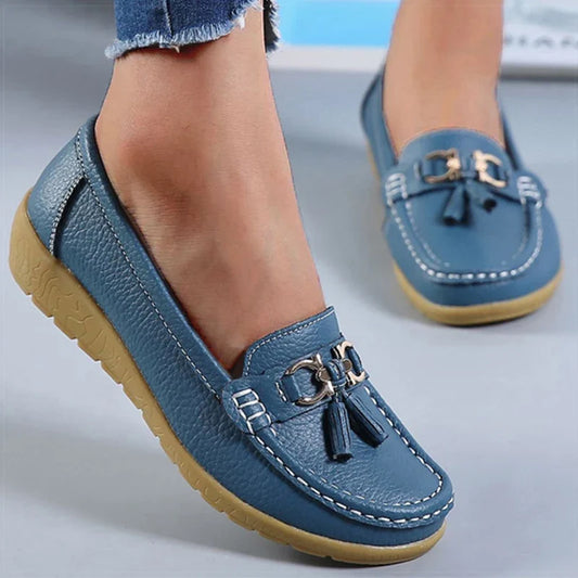 Faye Women's Loafers - styled view