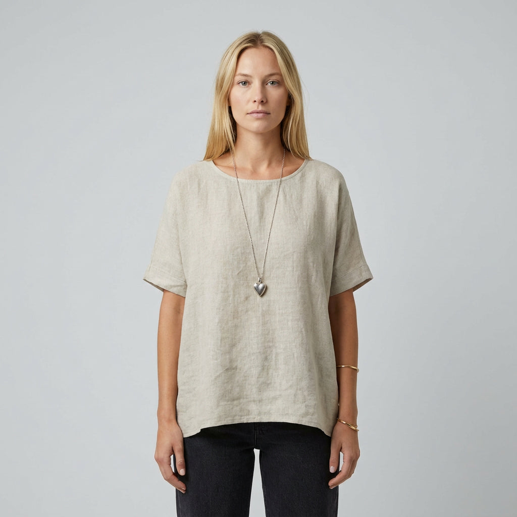 Elsie Women's T-Shirt | Breathable Cotton Blend, Relaxed Fit
