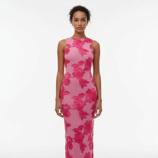 Robe Longue Femme Ziona | Imprimé Floral, Coupe Élégante