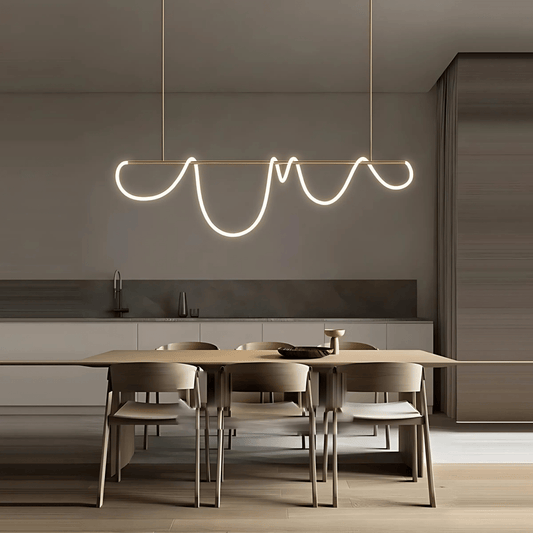 FreyaGlow | Elegant Modern Black Chandelier Light for Dining Room 1