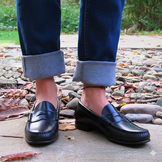 Ines Women's Loafers - styled view