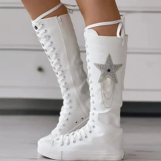 Rosa Women's Sneakers - styled view
