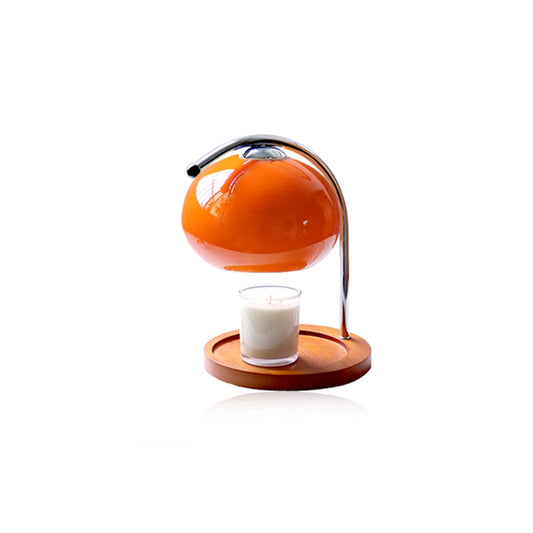 Lunara | Elegant Dimmable Metal and Glass Candle Warmer Lamp 1