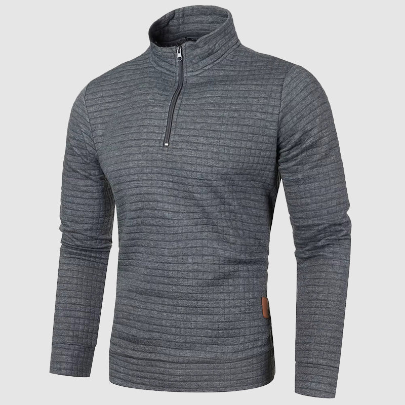 Caleb Men's Sweater - flat lay