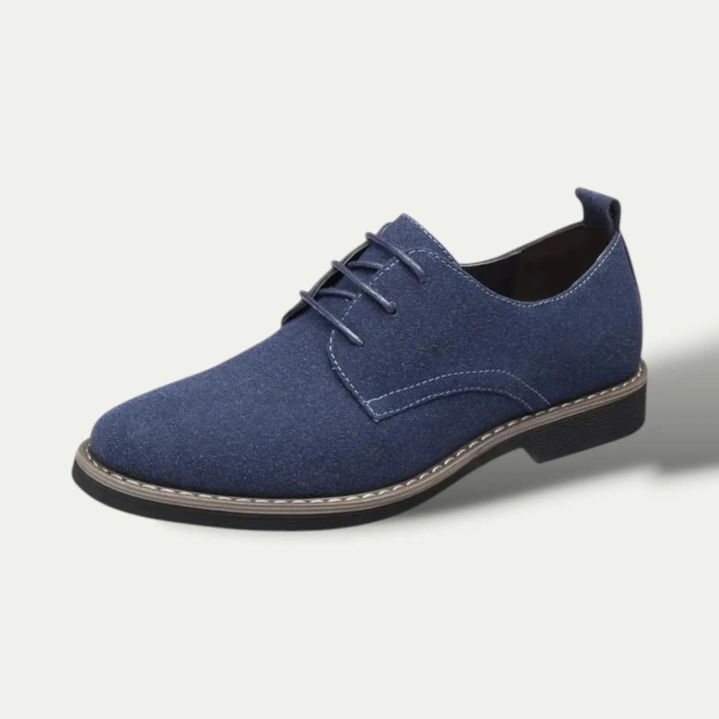 Isaac Men's Suede Oxfords - back view