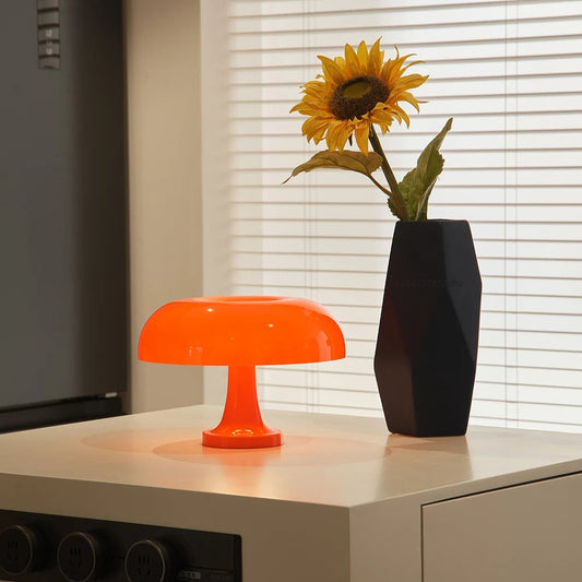 MushroomGlow | Elegant Adjustable LED Table Lamp for Bedside or Desk 1