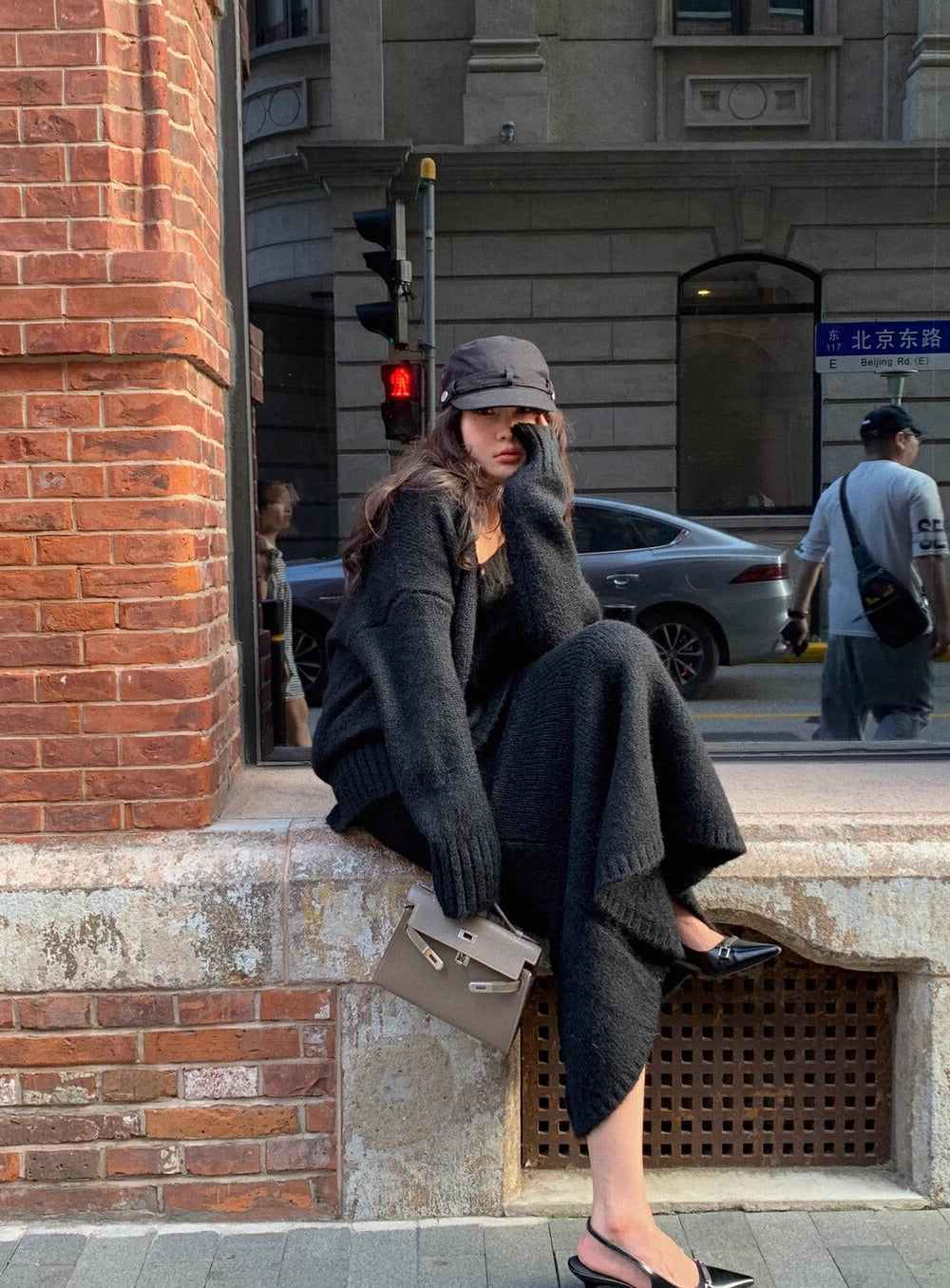 Ivy Women's Sweater - styled view