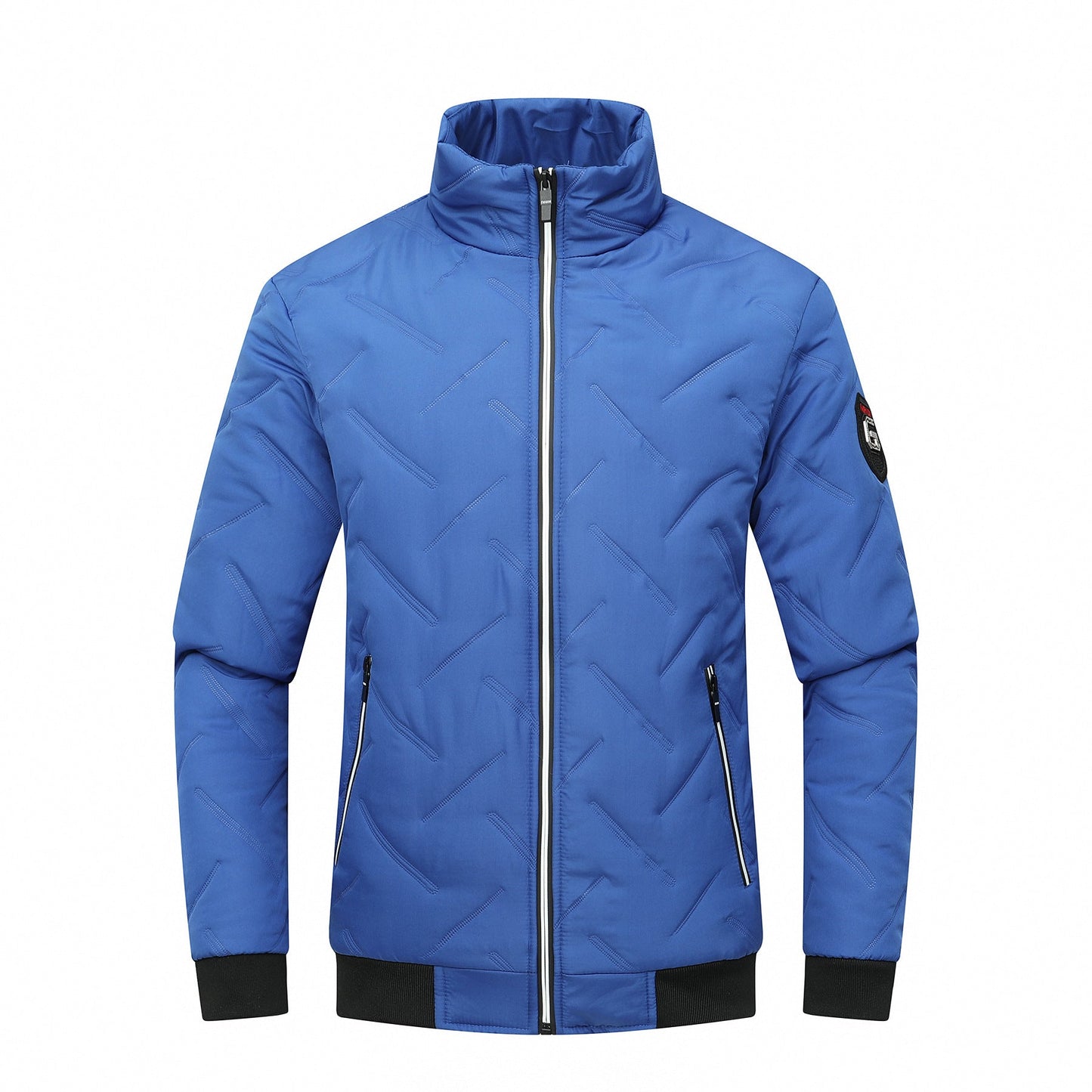 Lachlan Men's Quilted Jacket - full-length view