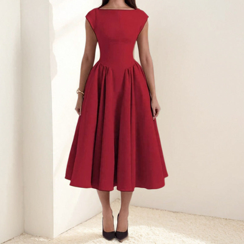 Anaïs Women's Midi Dress - back view