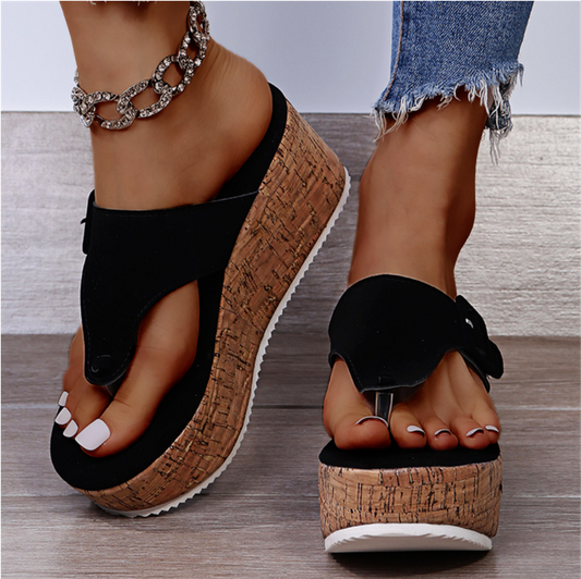 Dahlia Women's Platform Sandals - styled view