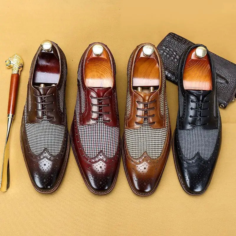 Milo Men's Oxfords - close-up detail