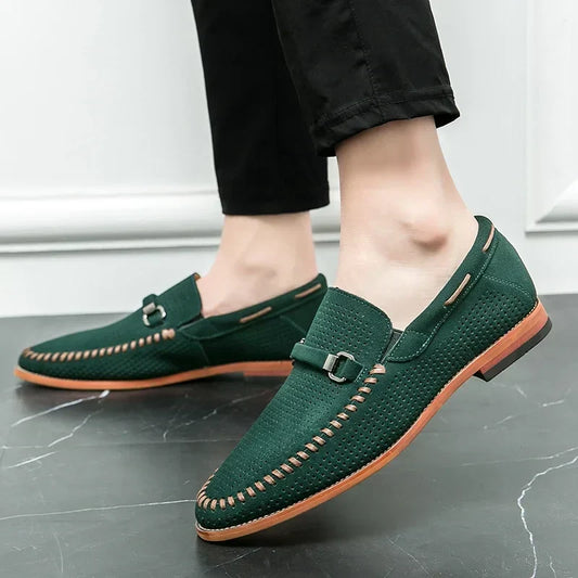 Ambrose Men's Loafers - styled view