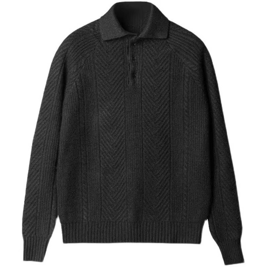 Tristan Men's Sweater - styled view