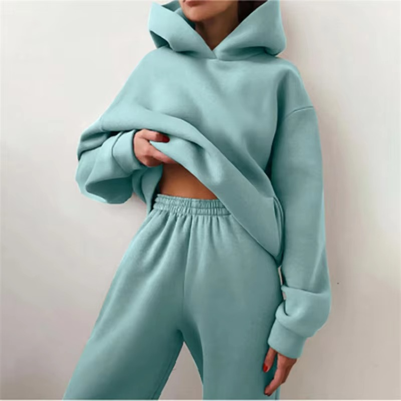 Xanthe Women's Oversized Two-piece Set - close-up detail