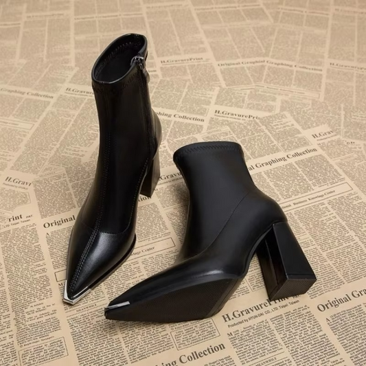 Violette Women's Ankle Boots - styled view