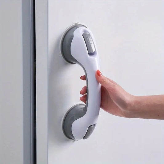 Secure Handle Bar - Safety Grab Bar with Suction Cup Mounting for Bathroom Stability 1