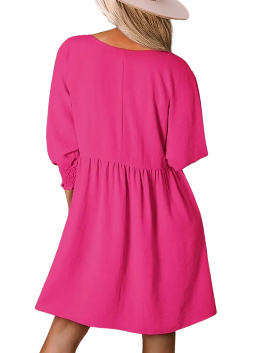 Vienna Women's Mini Dress - styled view