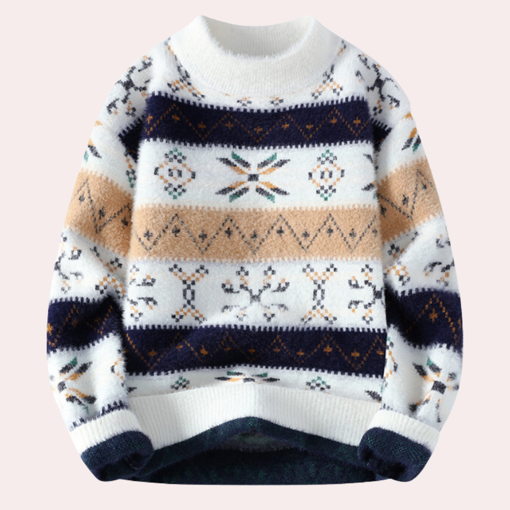 Sawyer Men's Sweater - styled view