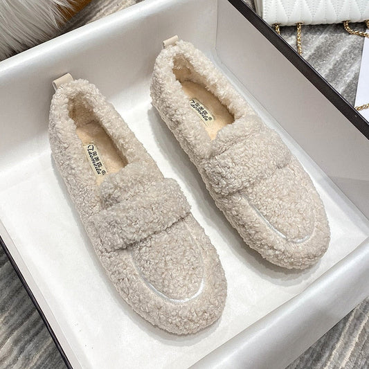 Perla Women's Platform Loafers - styled view