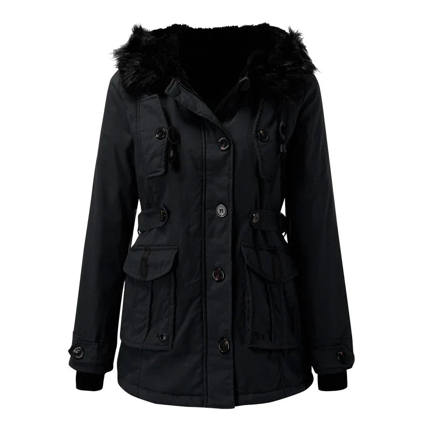 Harlow Women's Puffer Jacket - front view