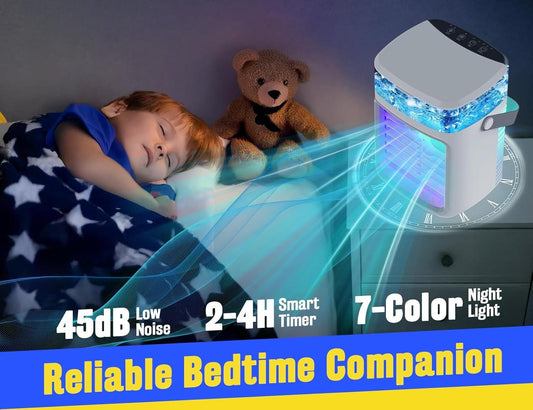 Bay Rechargeable Portable Air Conditioner - styled view