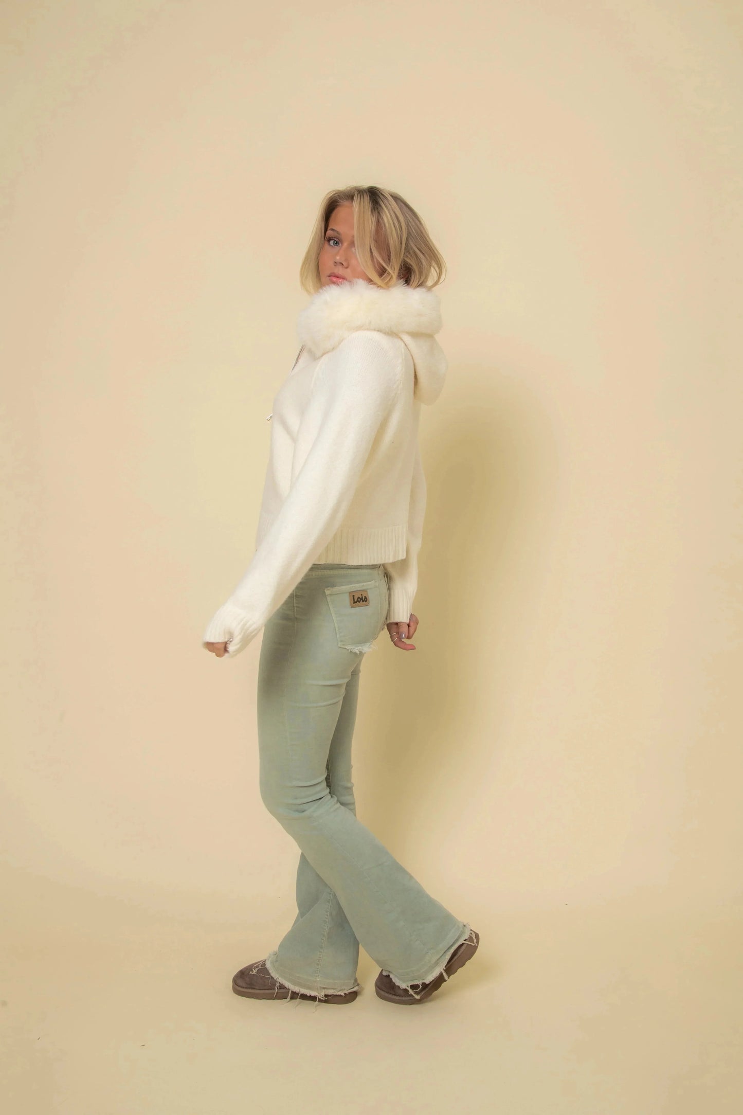 Colette Women's Cardigan - back view