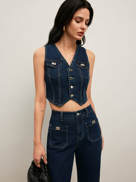 Jolie Women's Vest - styled view