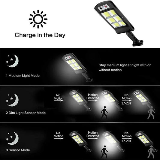 Linden Solar Lamp - styled view