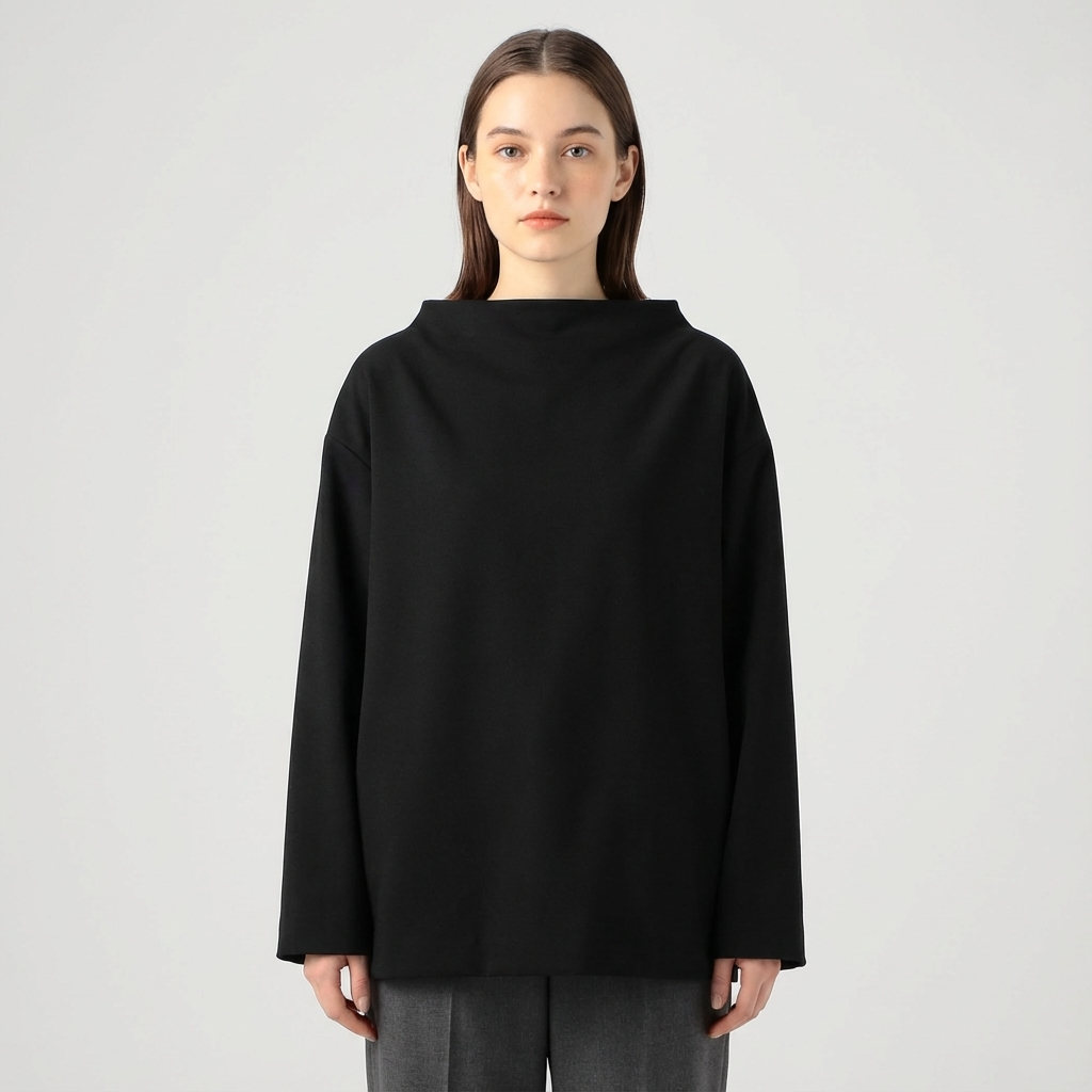 Pull pour femmes Virexa | Coupe ample, col montant