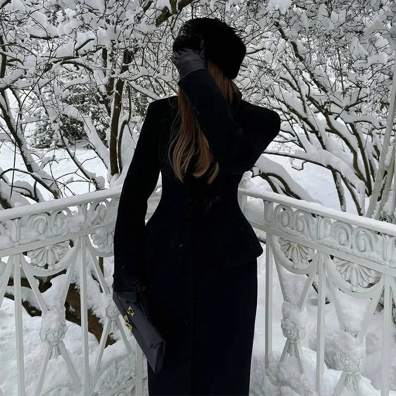 Wren Women's Coat - styled view