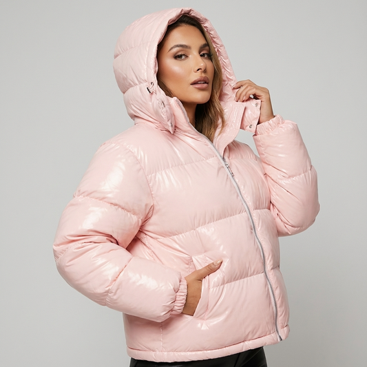 Doudoune à capuche pour femmes Marina | Capuche, fermeture éclair sur le devant