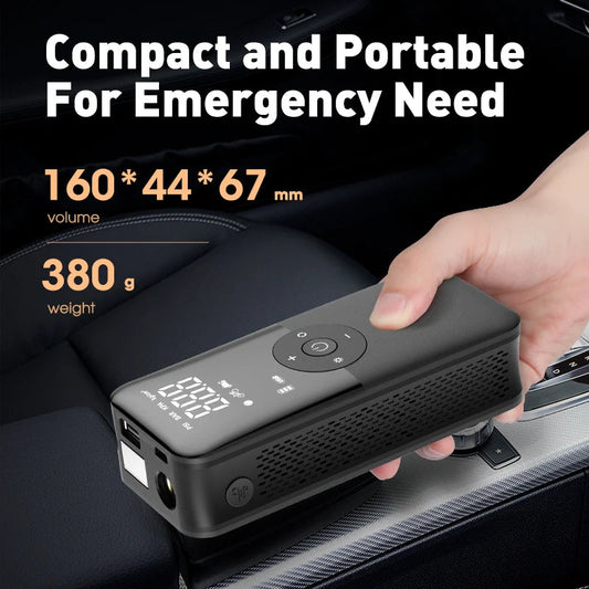 Fable Car Rechargeable Tire Inflator - styled view
