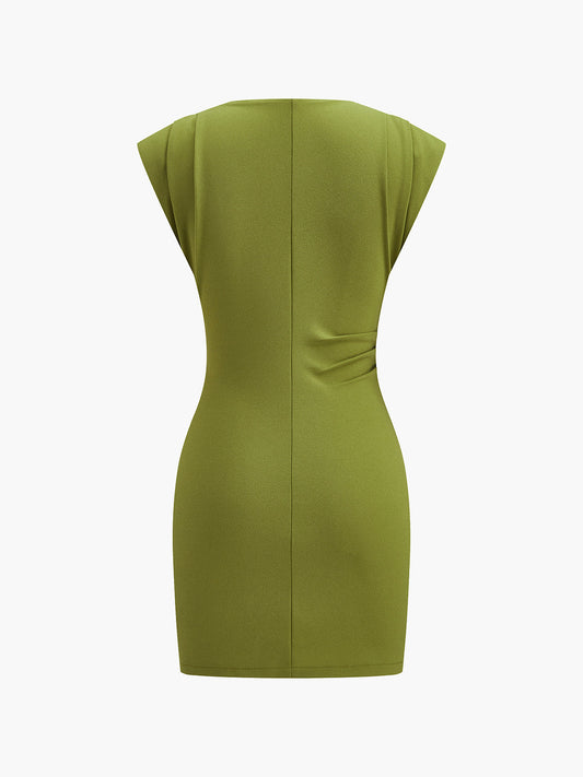 Thea Women's Pleated Dress - styled view