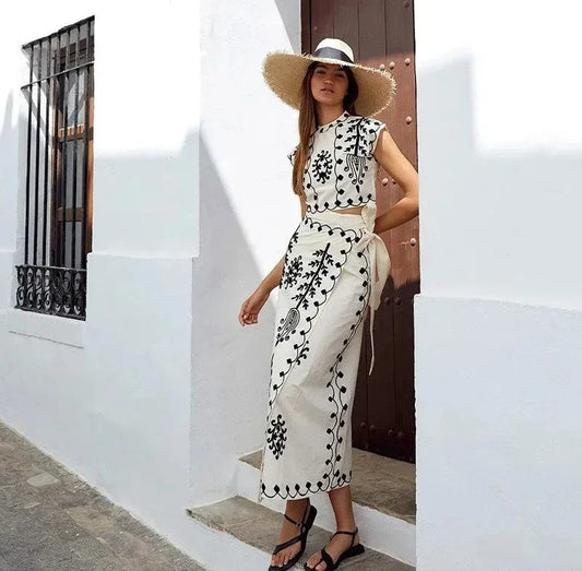 Dahlia Women's Two-piece Set - styled view
