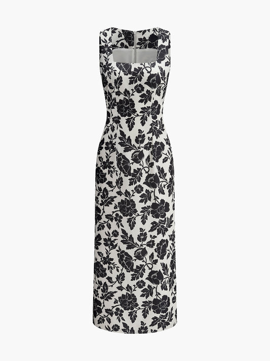 Kaia Women's Floral Dress - styled view