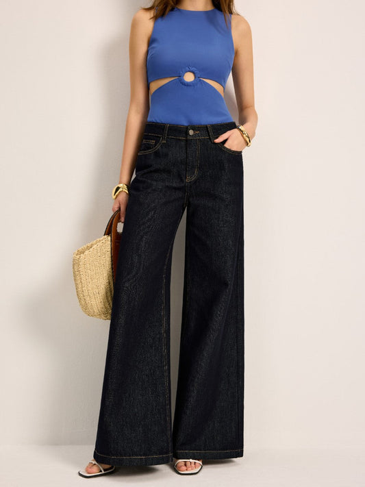 Camille Women's Jeans - styled view