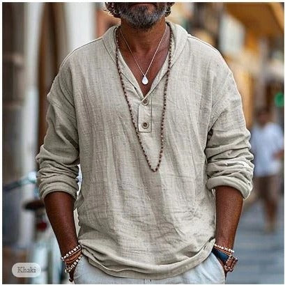 Owen Men's Shirt - fabric and finish detail