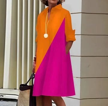 Faye Women's Dress - back view