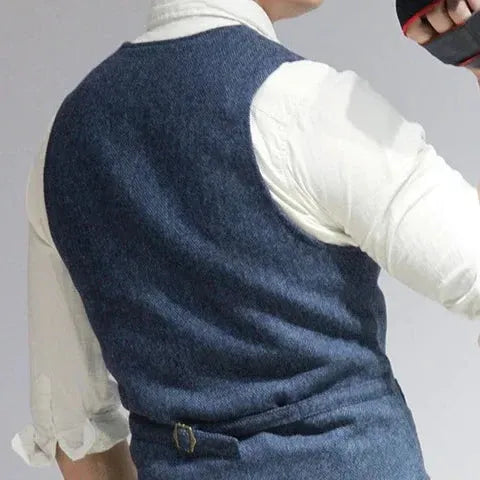 Silas Men's Vest - styled view
